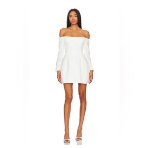 Elliatt Off-Shoulder White Dress